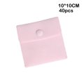 thumbnail image 4 of Jewelry Pouch Storage Bag Packaging Sack Dustproof Multipurpose Bracelet Purse Party Accessories Practical Attractive Display Pink 10*10CM, 4 of 8