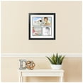 thumbnail image 2 of ArtToFrames Collage Photo Picture Frame with 4 - 6x6" Openings, Framed in Black with Light Cream and Black Mats (CDM-3926-1592), 2 of 8