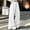 White, variant on Sevevn Women’s High-Waisted Drawstring Solid Color Loose Baggy Wide Leg Sweatpants Casual Lounge Pants with Side Pockets