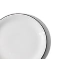 thumbnail image 4 of Made In Cookware - Set of 4 - Bread and Butter Plates - White With Black Rim - Porcelain - Made in England, 4 of 5