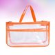 thumbnail image 5 of GOOHOCHY Bolsa de almacenamiento impermeable de EVA, portátil, para cosméticos, artículos de tocador, estuche de maquillaje (naranja), 5 of 8