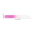 thumbnail image 2 of Unique Bargains 6 Pcs Colorful Glass Multifunctional Nail File Manicure Tool Small Rose Red, 2 of 7
