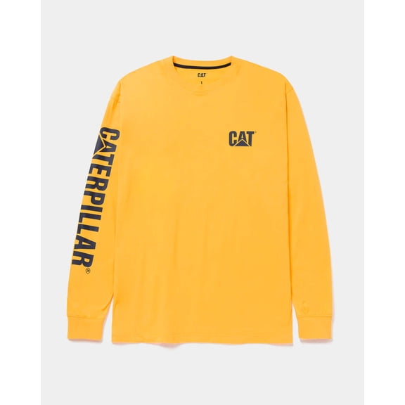 Men's Trademark Banner Long Sleeve T-Shirt | CAT® WORKWEAR
