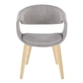 thumbnail image 5 of LumiSource Curvo Upholstered Chair - Set of 2, 5 of 9
