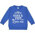 thumbnail image 2 of Inktastic Nana Papa Love Me Grandkids Toddler Sweatshirt, 2 of 4