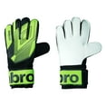 Umbro Junior Soccer Goalie Gloves, Green, 1 Pair, for Soccer Training
