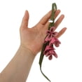 thumbnail image 5 of Unique Bargains 1 Pc Handbag Charm PU Leather Flower Bag Charm Rose Red, 5 of 5