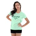 thumbnail image 2 of Look At Thyme Green Thumb Gardening Women's T Shirt Ladies Tee Brisco Brands 2X, 2 of 2