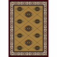 thumbnail image 2 of Milliken Signature Area Rug SHIBA TOPAZ GARNET Shiba Topaz Garnet Jagged Bulbs 2' 1" x 7' 8" Runner, 2 of 3