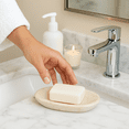 thumbnail image 5 of Creative Home Curvy Collection Genuine Natural Champagne Marble Soap Dish, 5 of 9