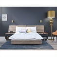 thumbnail image 3 of Nexera 345331 Full Size Panoramic Headboard Walnut, 3 of 6