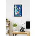thumbnail image 2 of Sonic the Hedgehog (1991) - 35th Anniversary Thumbs Up Wall Poster, 14.725" x 22.375" Framed, 2 of 5