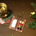 thumbnail image 7 of Portable Mini Watercolor Paint Box Set with 12 Colors, 8-Cell Box, Travel Sketchbook & Ink Pen, Compact Art Kit for Artists Painting Enthusiast, 7 of 7