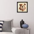 thumbnail image 5 of Empire Art Direct English Bulldog Pup Dimensional Collage Framed Graphic Art Under Glass Wall Art, 17" x 17" x 1.4", Ready to Hang, 5 of 6