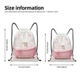 thumbnail image 4 of Kdxio Cute Bathtub Print Drawstring Backpack Bag,Waterproof Draw String Back Sack, Gym Drawstring Bags Swim Bag For Unisex, 4 of 9