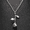 Silver, variant on Maya’s Grace Rose Flower Pendant Charm Chain Necklace for Women