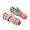 thumbnail image 4 of funtasica Ski Gloves Winter Warm Gloves for Cold Weather Touchscreen Winter Work Gloves Winter Snowboard Gloves for Snowboarding Hiking pink, 4 of 8