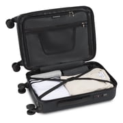 SWISSGEAR Stride Hardside Carry-On Spinner, Black
