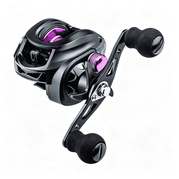 BESTSKY Baitcaster Reel,Fishing Reel,Magnet Braking System,17.6 Lb Max Drag,7.2:1 and 6.3:1 Gear Ratio Baitcaster