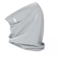 thumbnail image 1 of koolsoo 4xFace Sun Protection Earloop Neck Gaiter Scarf for Men and Women Cycling Light Gray, 1 of 9