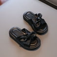 thumbnail image 6 of QISIWOLE Toddler Shoes Baby Girls Cute Fashion Solid Color Bow Non-slip Soft Sole Beach Sandals Slippers,rollbacks, 6 of 6