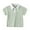 Light Green, variant on Esaierr 1-8T Boys Soft Cotton T Shirt for Kids Baby Summer Short Sleeve Tees Shirts Toddler Solid Colours Casual Lapel Tops for Boys