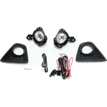 Replacement STYMZ1315FL2 Fog Light Compatible with 2013-2016 Mazda CX-5 Front, Left Driver And Right Passenger With bulb(s)