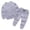 #1 Gray, variant on Toddler Kids Athletic Clothes Sets Unisex Boys Girls Long Sleeve Sweatshirt and Jogger Pants Sweatsuit Sets Fall Winter Outfits