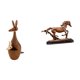 thumbnail image 1 of Escultura De Figura De Caballo Para Estantería De Dormitorio Y Decoración De Escritorio De Sala De Estar, Adorno Artístico Coleccionable único, 1 of 8