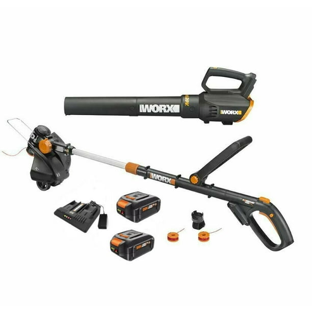 Worx WG930.3 20V Power Share GT Revolution 12" 4.0Ah Cordless String