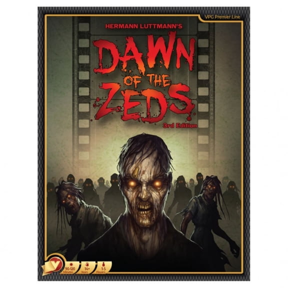 Dawn Of The Zeds 3rd Edition Board Game | Cooperative Horror-Strategy Tabletop