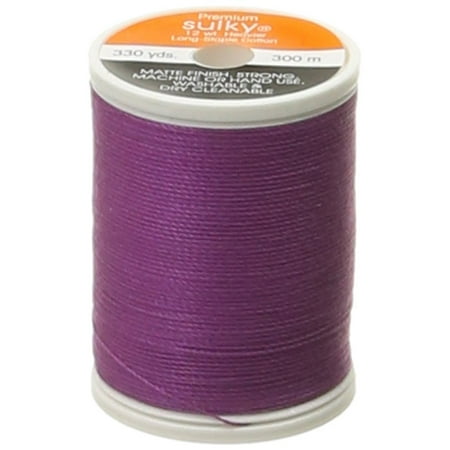Orchid Embroidery - 12wt Cotton Thread, 330 yd, Orchid Kiss, Make a more beautiful, bolder statement on your quilting, serging, embroidery, handwork and other decorative projects with Sulky.., By Sulky Of America