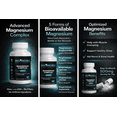 thumbnail image 2 of Invincible Supplements Magnesium Complex- 500mg - 5 Forms (Glycinate, Citrate, Malate, Oxide, Hydroxide) - Non-GMO, Allergen-Free, 2 of 5