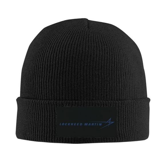 Lockheed Martin Men Women Knitted Hat Adult Knit Beanie For Fall Winter Knit Hat Cap