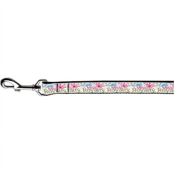 Pet Dog Cat Nylon Collar or Leash, "Little Miss Royalty"