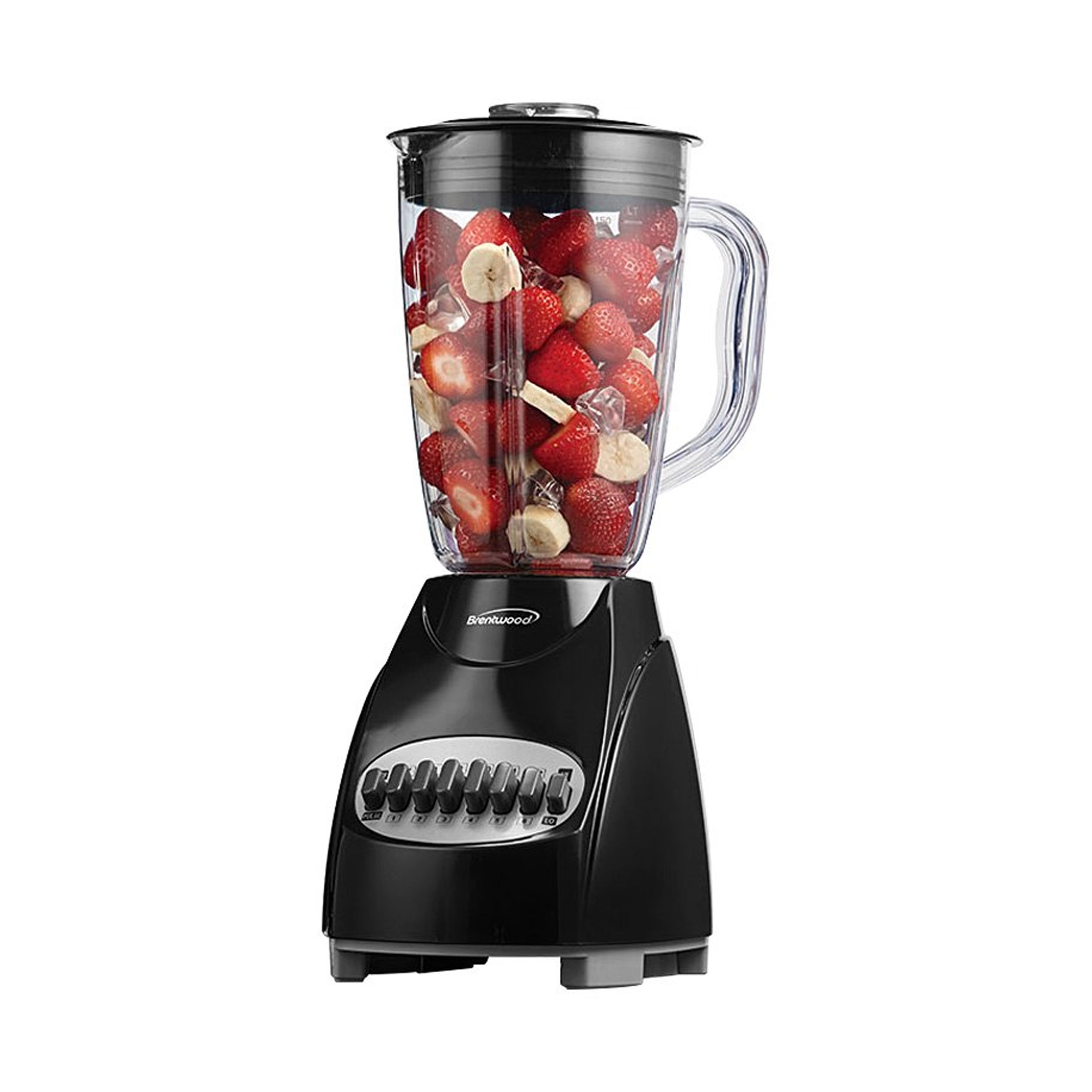Brentwood Appliances Brentwood Appliances 50-Ounce 12-Speed + Pulse Electric Blender with Plastic Jar (black)