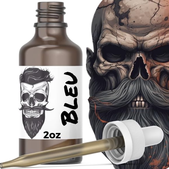 Aceite para barba Frank SCENTS, antienvejecimiento, 60 ml, con 11 aceites naturales
