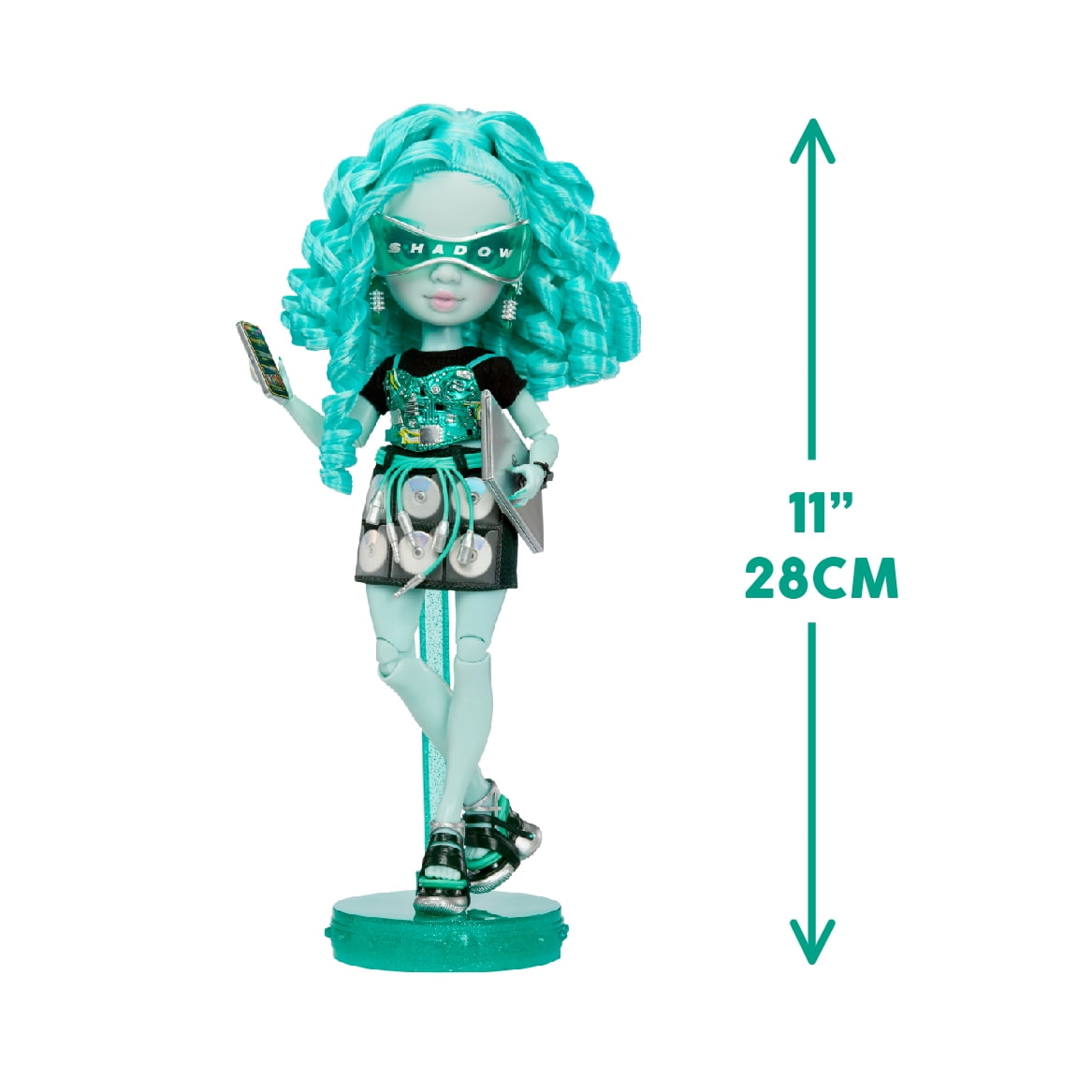 Rainbow High Shadow High Berrie Blue Fashion Doll, Collectible Outfit & 10+ Play Accessories Kids Gift 4-12