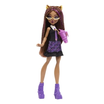 Muñeca de Juguete Mattel Monster High Clawdeen Look Uniforme Monstruoso