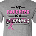 thumbnail image 4 of Inktastic My Daughter is a Survivor Breast Cancer Awareness T-Shirt, 4 of 5