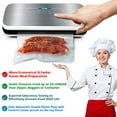 thumbnail image 2 of NutriChef Scelleuse sous Vide, 12 Pouces, Argent, 2 of 5