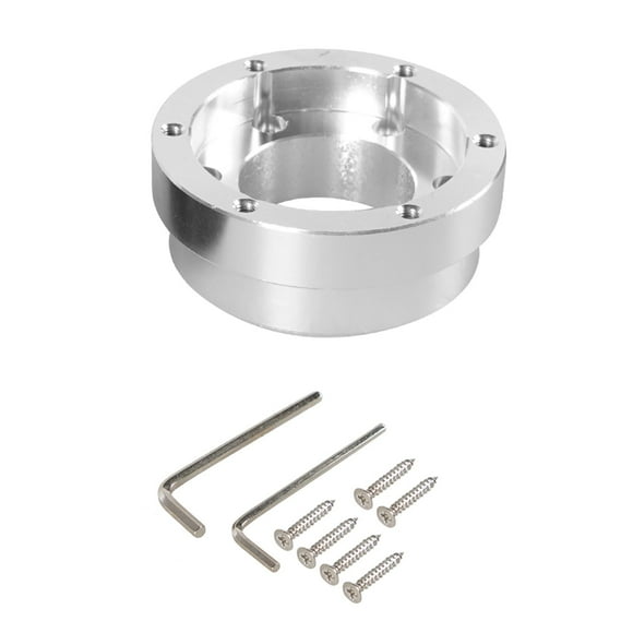 Placa adaptadora de volante de 70mm para piezas de accesorios de repuesto Logitech G20 Plata Cola Adaptador de volante