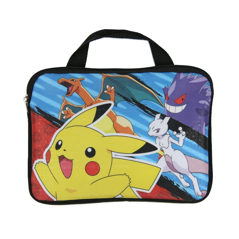 Pokemon 5 PC Backpack Set With Card Carrier, Pencil Case, Snack Bag, Stress  Toy Multicoloured