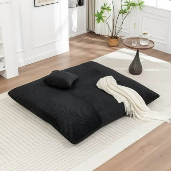 Floor standing beanbag chair, a lazy lounge chair suitable for adults and children, suitable for living rooms and balconies