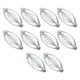 thumbnail image 2 of 10 piezas de comedero con resorte y cuentas colgantes, accesorio de aparejos de 17 g, juego de jaula de cebo de pesca de acero inoxidable, 2 of 8