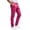 Hot Pink-11, variant on Men's Slim Fit Chino Pants, Button Waist Casual Straight Leg Trousers, Work & Daily Wear