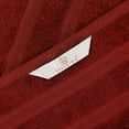 thumbnail image 5 of Superior Smart Dry Zero Twist Cotton Bath Towel Set of 4, Crimson, 5 of 11