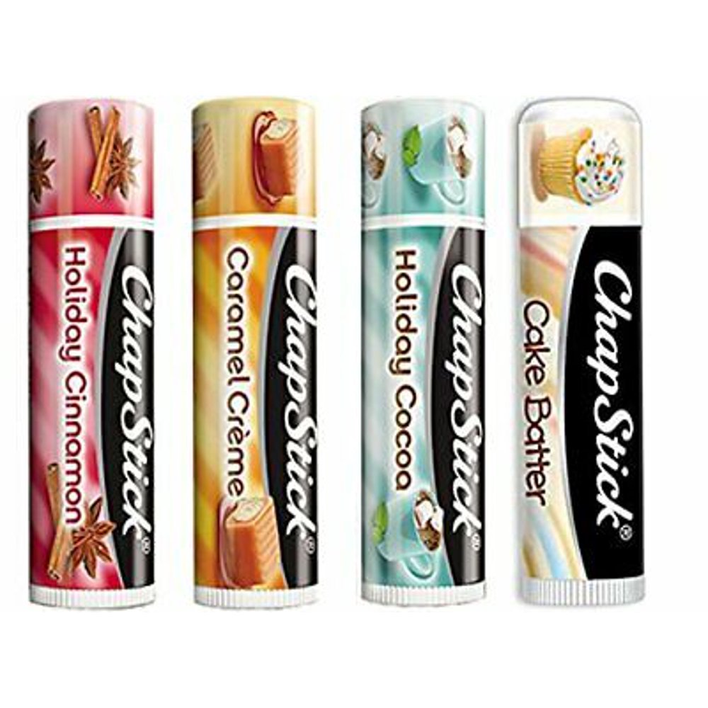 Chapstick Limited Edition Holiday 2017 Set of 4