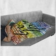 thumbnail image 6 of Pride Soft Flannel Fleece Blanket, Got Pride Sketchy Hand Written Phrase Grunge Crayon Paint Style International Event, Cozy Plush for Indoor and Outdoor Use, 50" x 60", Multicolor, by Ambesonne, 6 of 6