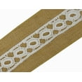 thumbnail image 4 of IBA Indianbeautifulart 10 Yard Natural Burlap Fabric Lace Wired Jute Trim Wedding Embellishments Ribbons For Crafts-3 Inches, 4 of 6